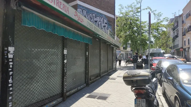 Actividad comercial y económica muy castigada